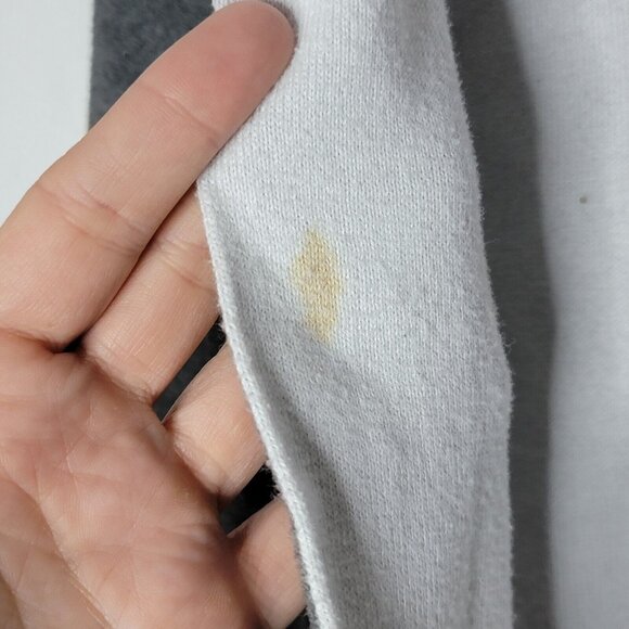 Eileen Fisher Small Gray Organic Cotton Sleeveless Open Cardigan Sweater S - Picture 5 of 5